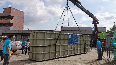 淺述中水回用電絮凝除硅系統